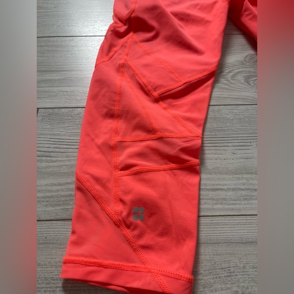 Sweaty Betty 🇬🇧7/8 The Power Crop Athletic Leggings Size S - Picture 6 of 9